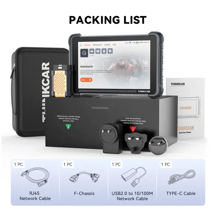 Thinkcar Thinkscan 689BT - безкоштовні оновлення та 34 спецфункції