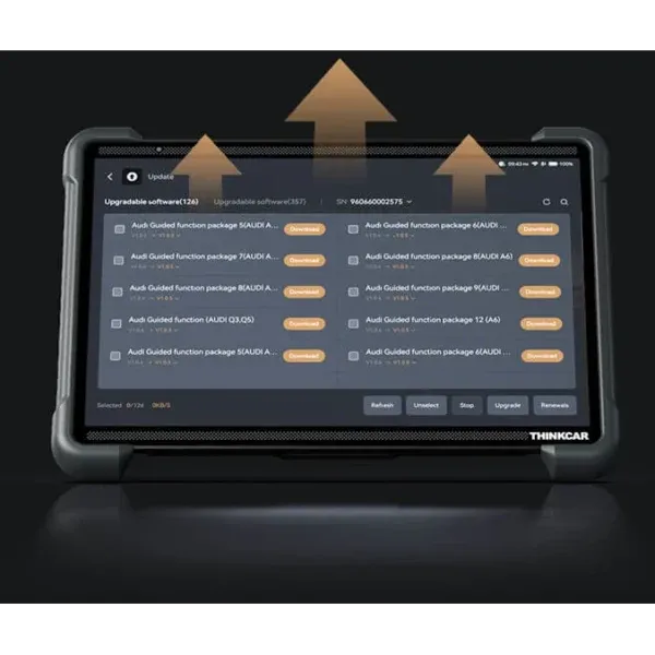 PLATINUM Thinktool 399   - автосканер з АI підтримка всіх типів авто