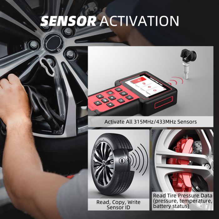 Сканер TPMS Thinkcar T-Wand 100 + 4 датчика