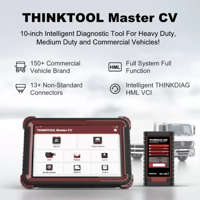 ThinkTool Master CV автосканер для вантажних авто та спец техніки