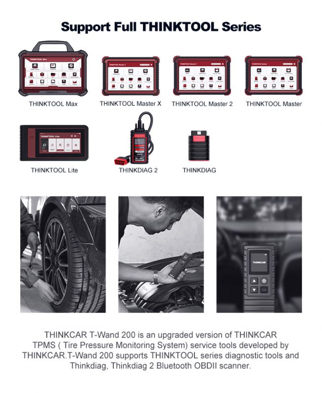 Сканер TPMS ThinkCar TWand 200|THINKTPMS G2