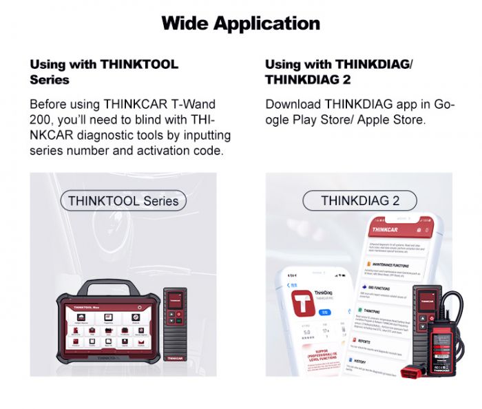 Сканер TPMS ThinkCar TWand 200|THINKTPMS G2