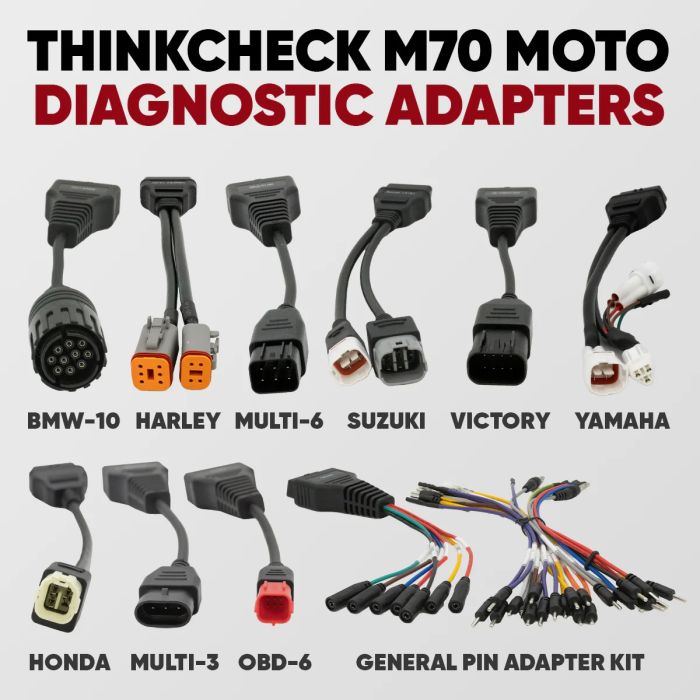 Thinkcheck M70 Moto - сканер для мотоциклів