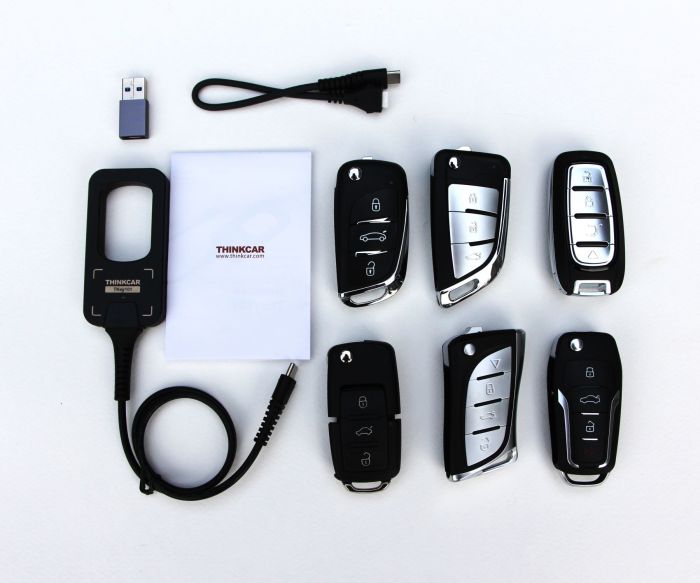 THINKCAR TKey 101— програматор автомобільних ключів з 4 типовими режимами захисту від крадіжки та 6 віддаленими ключами.