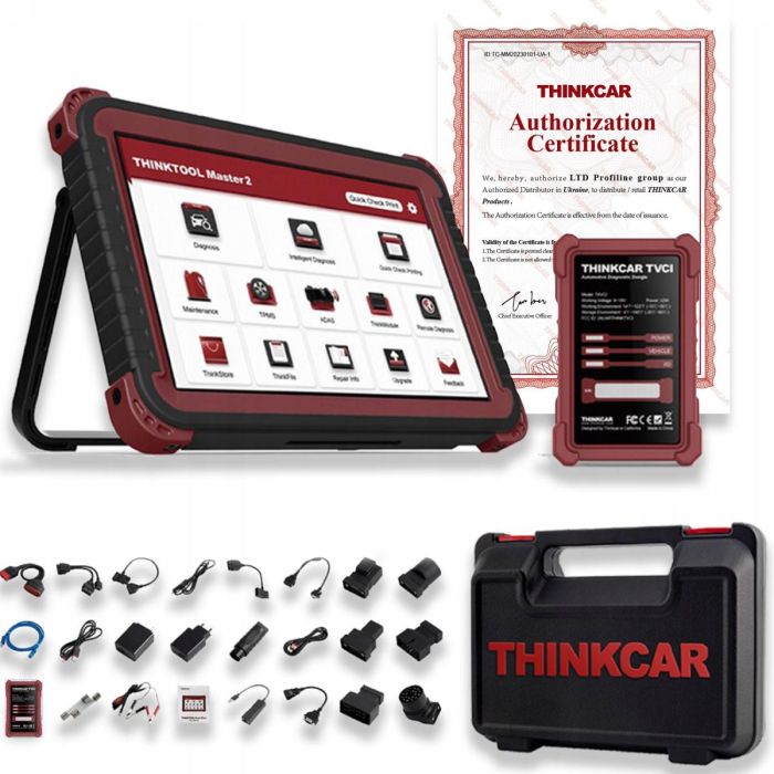ThinkTool Master2 - мультимарочний сканер з онлайн програмуванням і підтримкою CAN FD