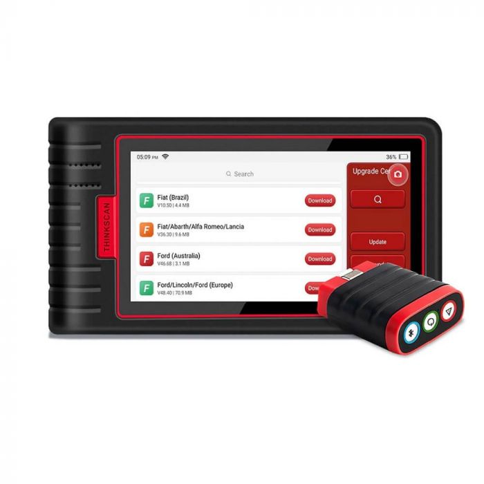 Мультимарочний сканер Thinkscan MAX з електромобілями + 28 сервісних функцій + безкоштовні оновлення назавжди