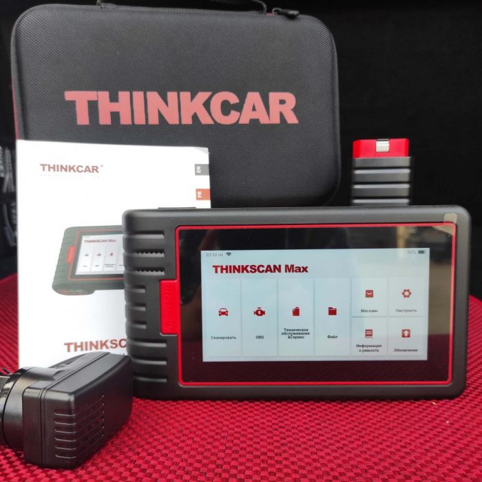 Мультимарочний сканер Thinkscan MAX з електромобілями + 28 сервісних функцій + безкоштовні оновлення назавжди