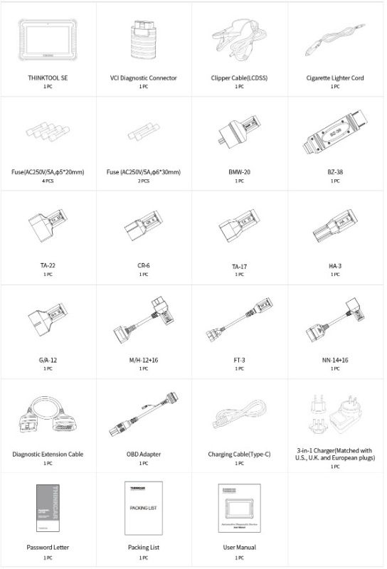 ThinkTool SE професійний мультимарочний сканер