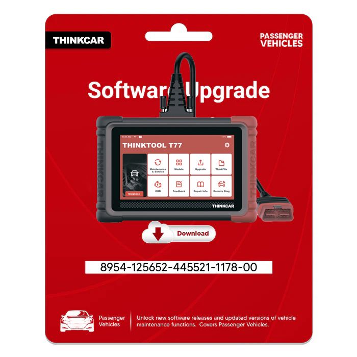 T-Code Thinktool T77 - продовження ліцензії на 1 рік