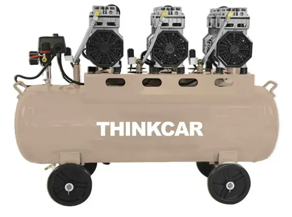 ThinkCar TAC 635 (220V) — Професійний безмасляний тихий компрессор (120 л, 780 л/хв)