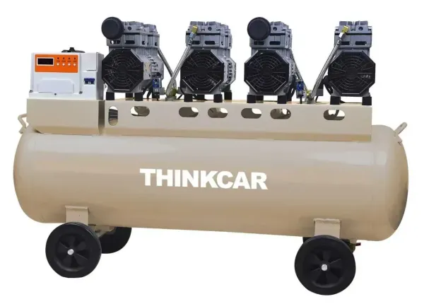 ThinkCar TAC 644 (220V) — Безмасляний повітряний компрессор для СТО (120 л, 4 мотори, 720 л/хв)