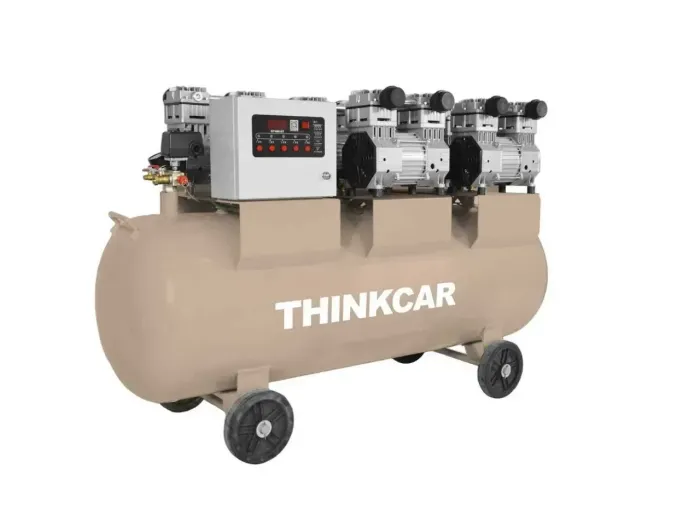 ThinkCar TAC 658 (380V) — Флагманський промисловий безмасляний компрессор (300 л, 5 моторів, 1280 л/хв)