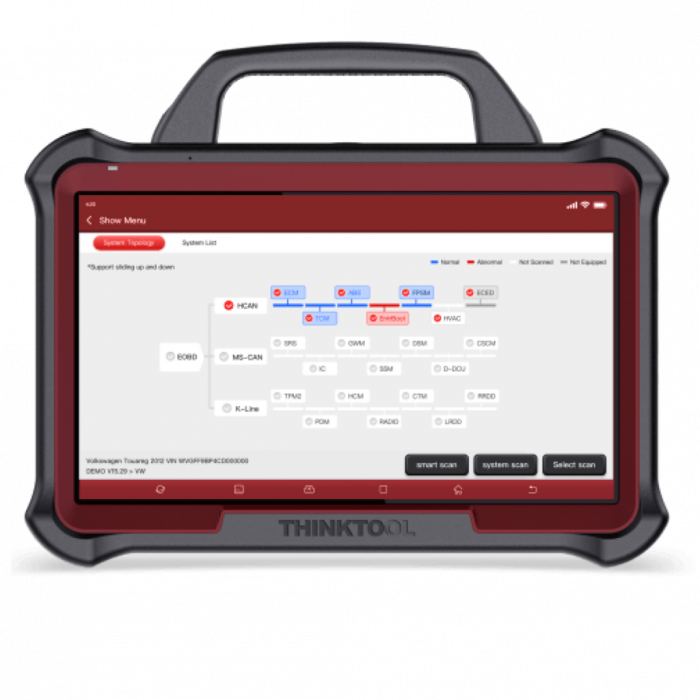 ThinkTool Max - діагностичне обладнання для легкових та вантажних флагман ThinkCar