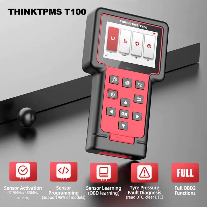 Сканер TPMS Thinkcar T-Wand 100 + 4 датчика