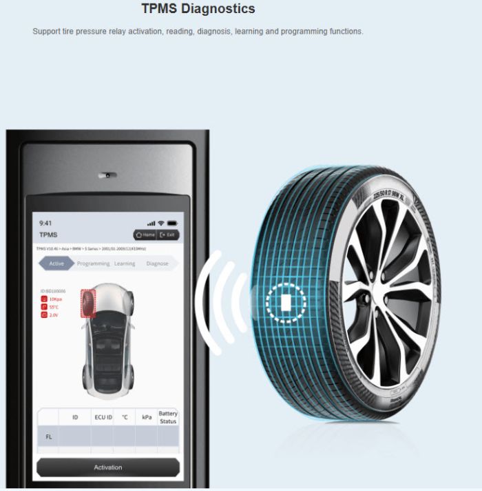Сканер TPMS Thinkcar Venu 701 (підтримка Tesla)